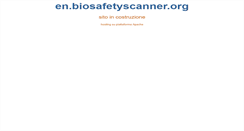 Desktop Screenshot of en.biosafetyscanner.org